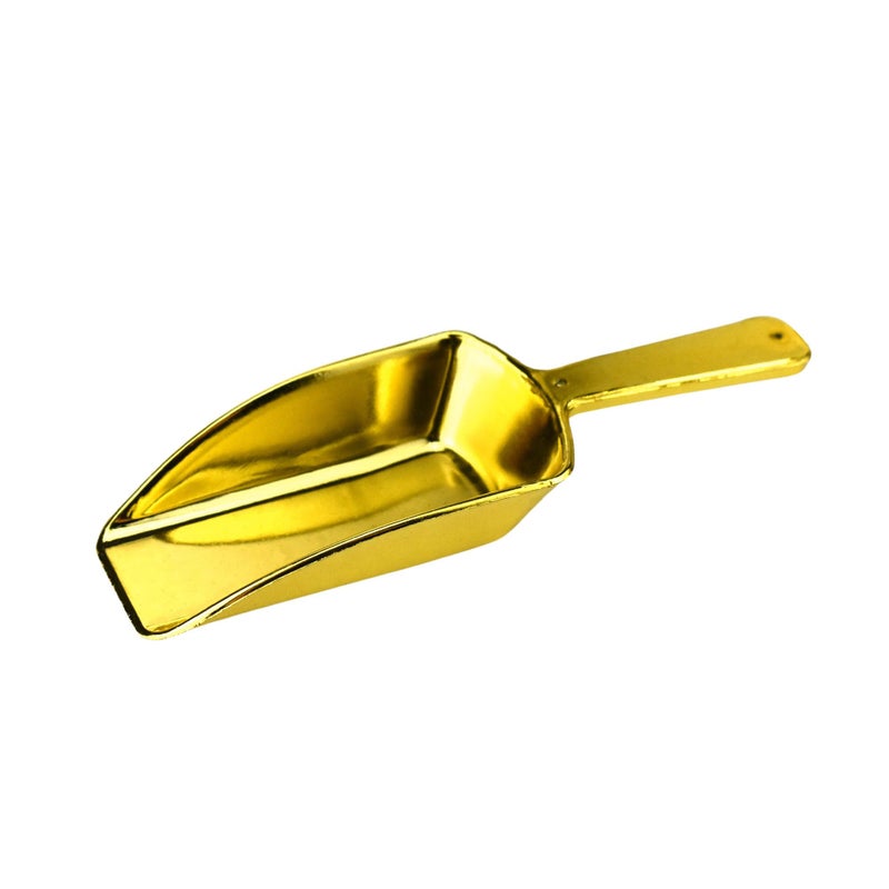 Firefly Imports Homeford Small Plastic Candy Scoops, Small/3.25-Inch, Gold, 12-Pack - Image 2